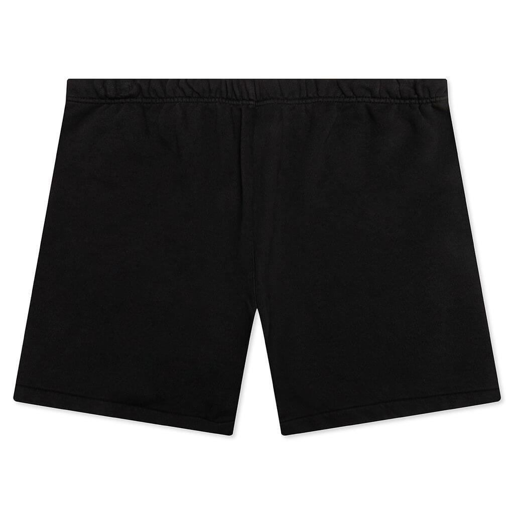 Heavy Fleece Soccer Short - Black Male Product Image