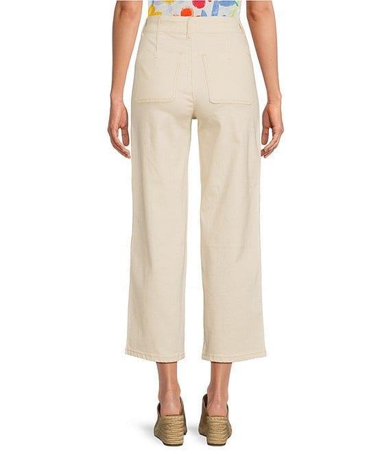 Charlie B. Mid Rise Cropped Straight-Leg Pants Product Image