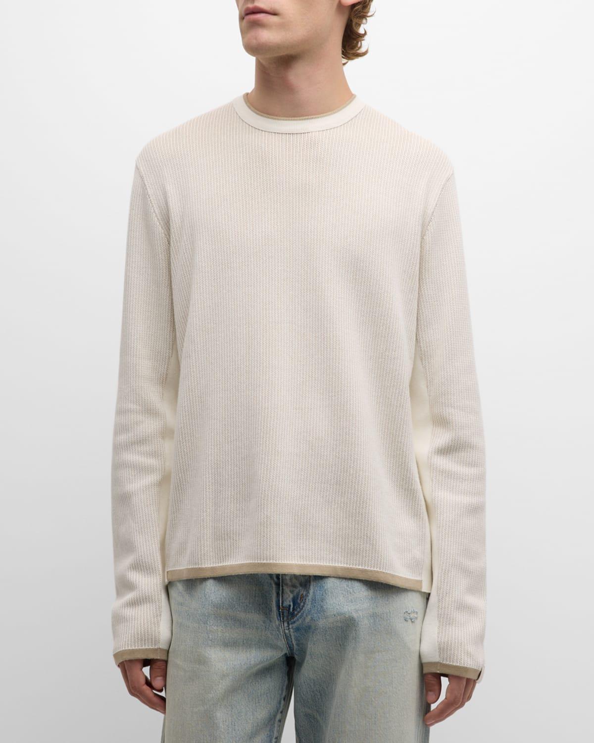 Mens Harvey Two-Tone Knit T-Shirt Product Image