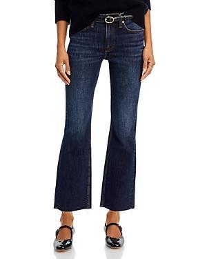 rag & bone Peyton High Rise Ankle Bootcut Jeans in Sienna Denim Product Image