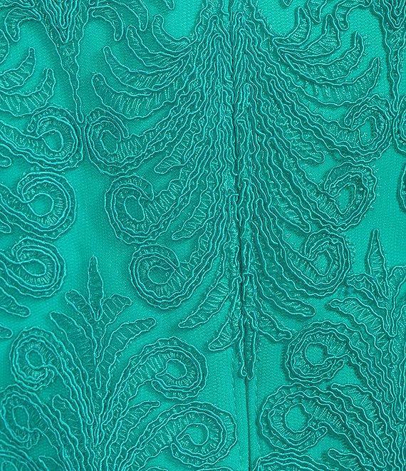 Tadashi Shoji Off-the-Shoulder Cap Sleeve Lace Sheath Dress Product Image