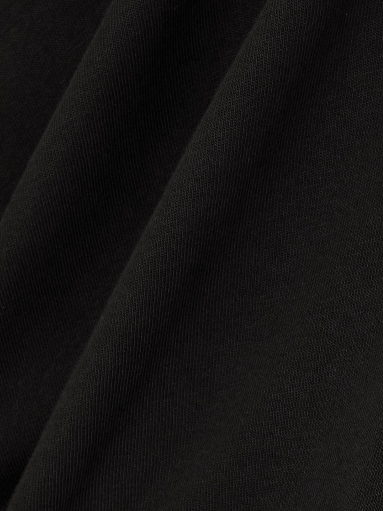 ALAÏA Black Highneck T-shirt In 995 - Noir Alaia Product Image
