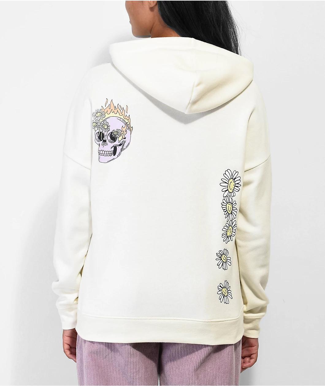 Empyre Fredia Tough Truths Cream Hoodie Product Image