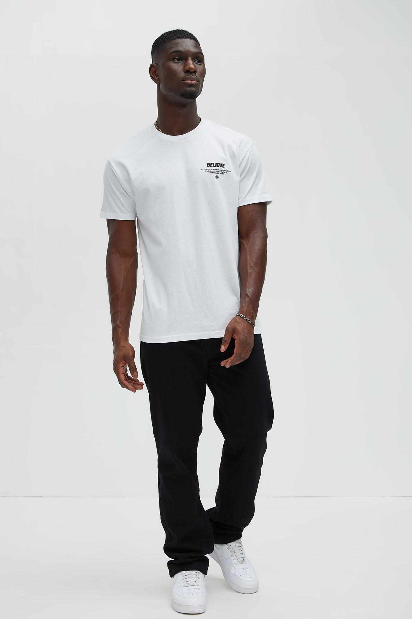 Just A Kid With A Dream Short Sleeve Tee - White Product Image