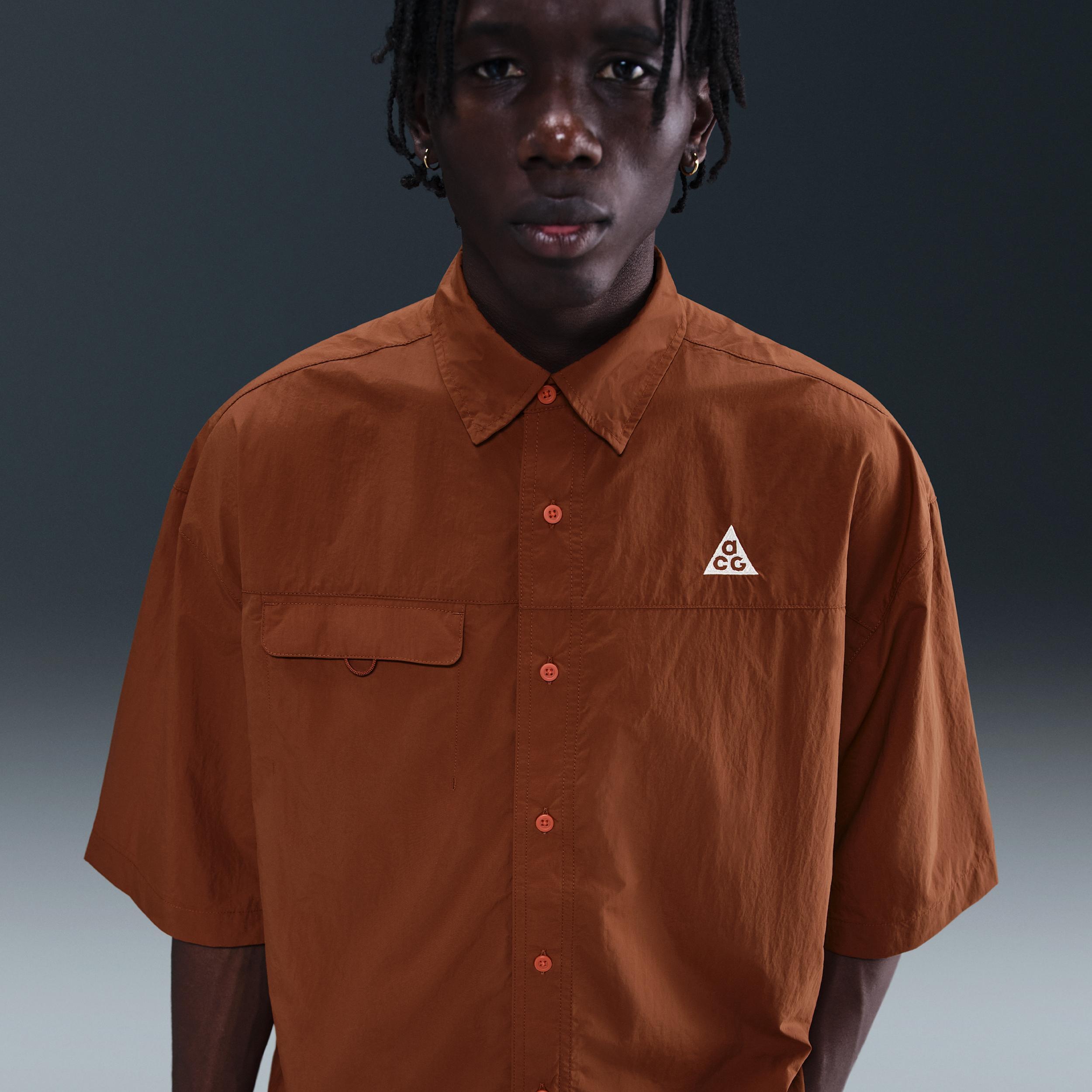Men's Nike ACG "Orb Weaver" UV Repel Short-Sleeve Shirt Product Image