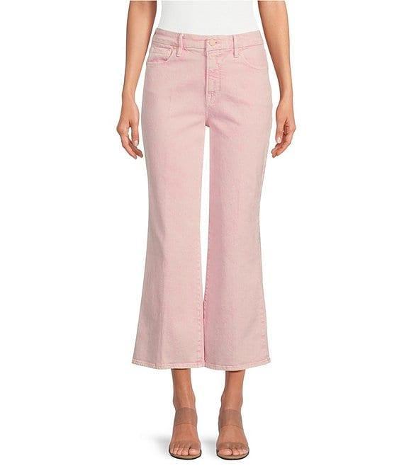 Good American Good Waist Cropped Palazzo Jeans Product Image