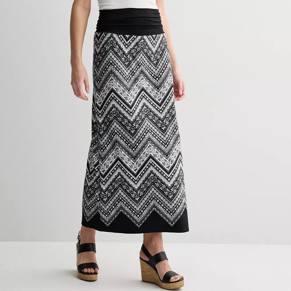 Womens Apt. 9 Pull-On Maxi Skirt Product Image