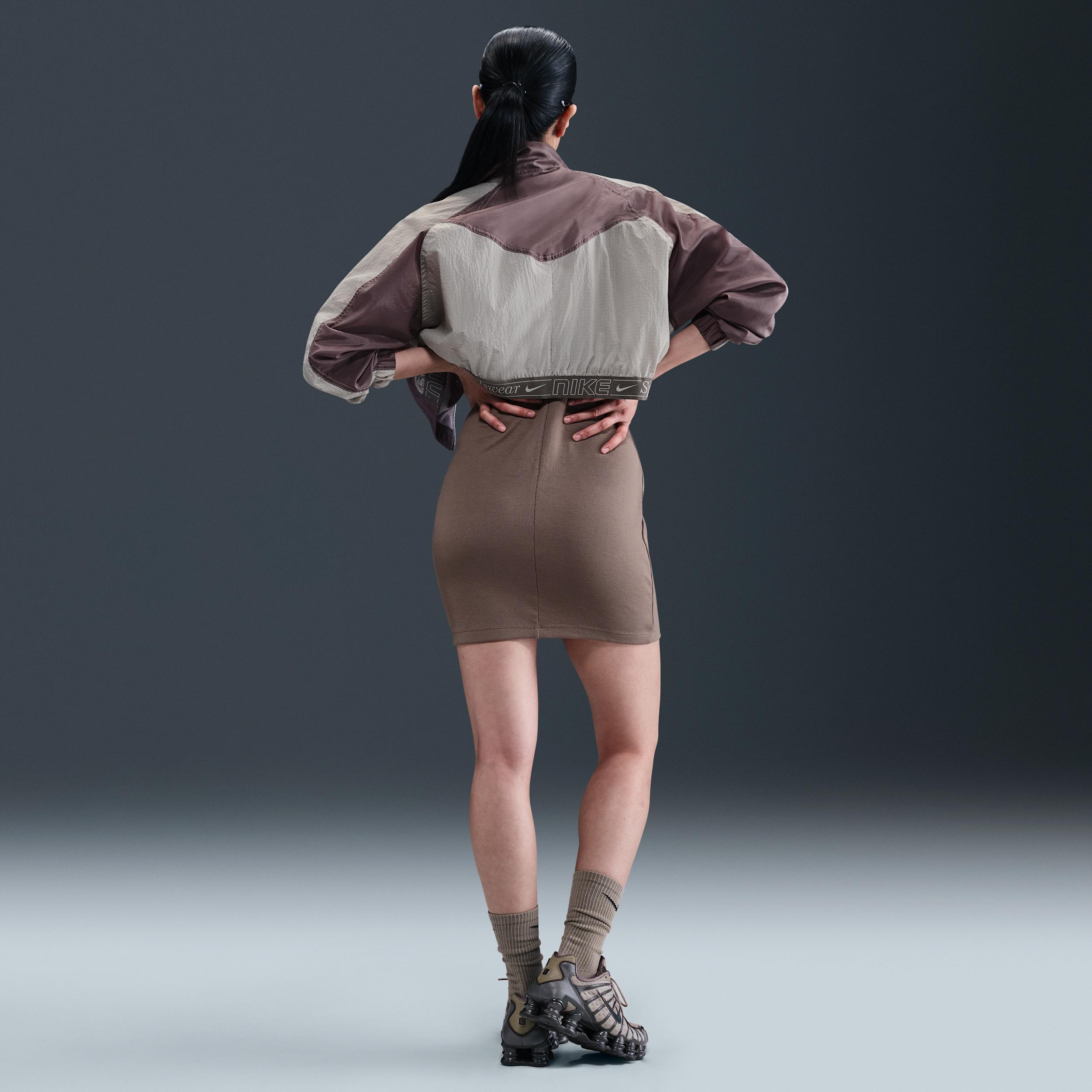 Women's Nike Sportswear Chill Knit Tight Mini-Rib Cami Dress Product Image