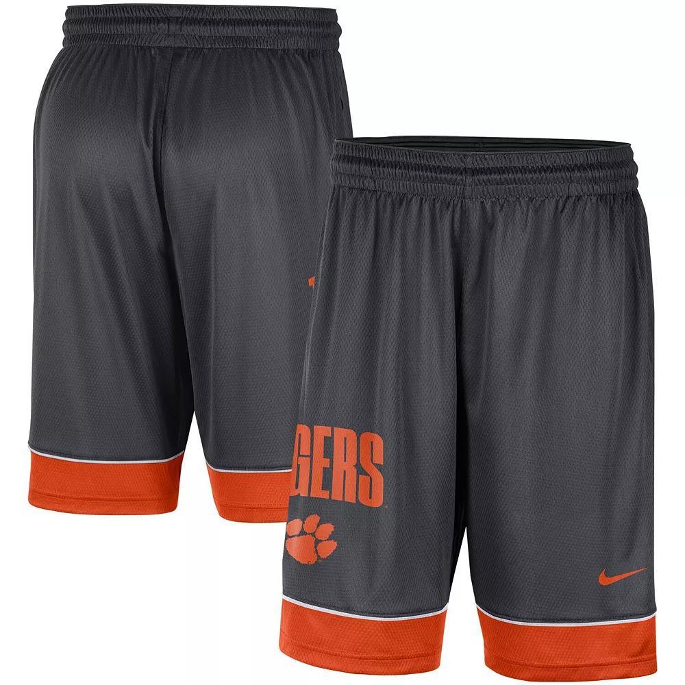 Mens Nike Charcoal/Crimson Alabama Crimson Tide Fast Break Performance Shorts Product Image