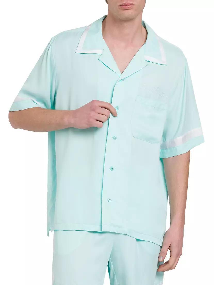 Logo-Embroidered Camp Shirt Product Image