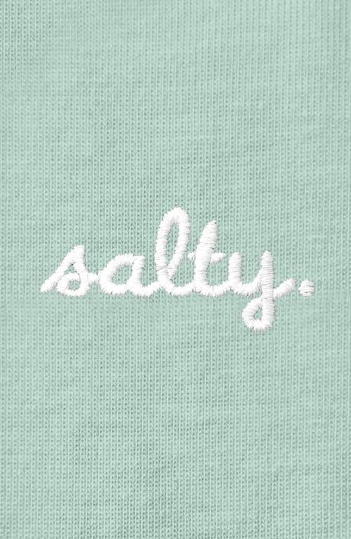 Dalix Womens Shirt Salty Tee in Dusty Blue at Nordstrom, Size Medium Product Image