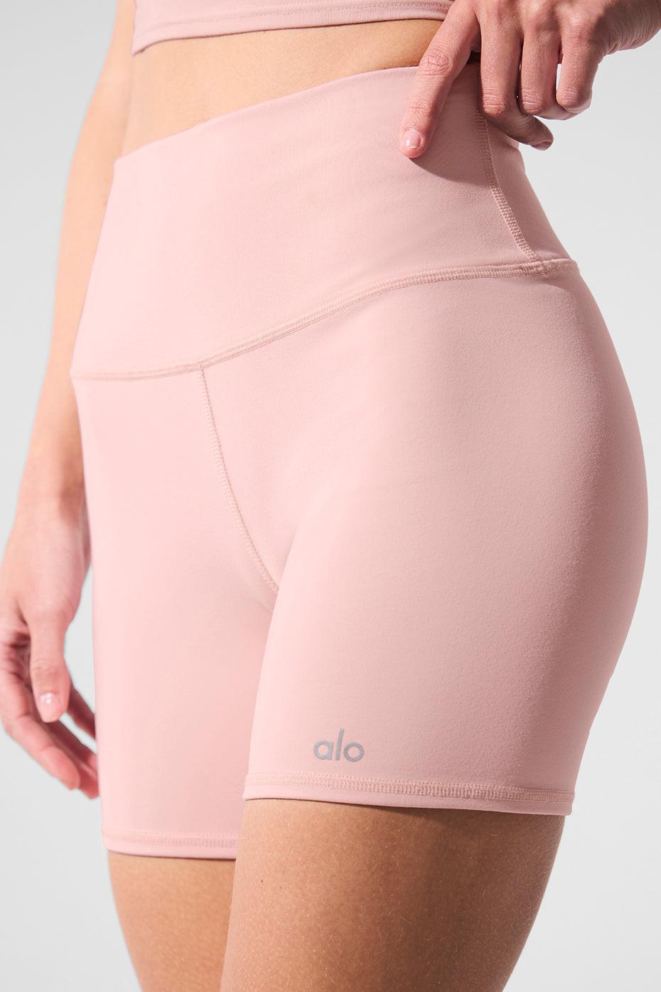 5" Airbrush High-Waist Biker Short - Pink Quartz Female Product Image