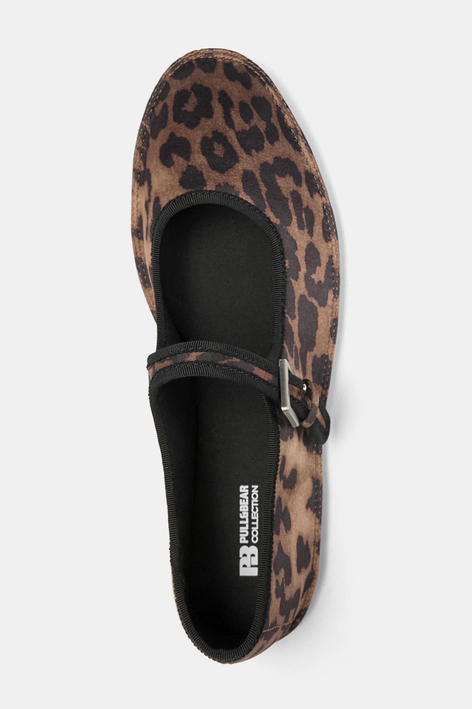 Leopard print ballerinas Product Image