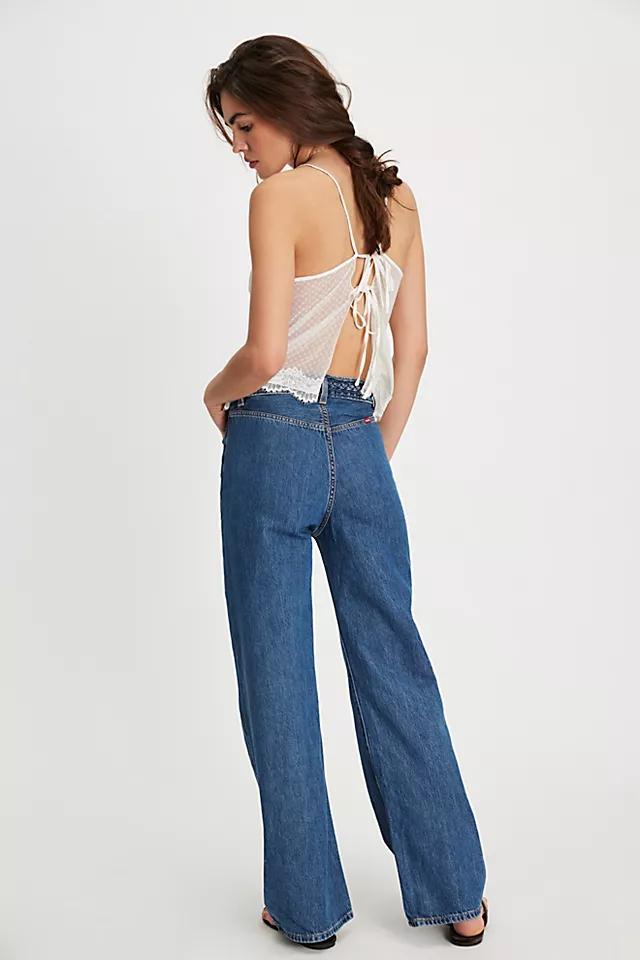 Levi's Ribcage Wide-Leg Braided Jeans Product Image