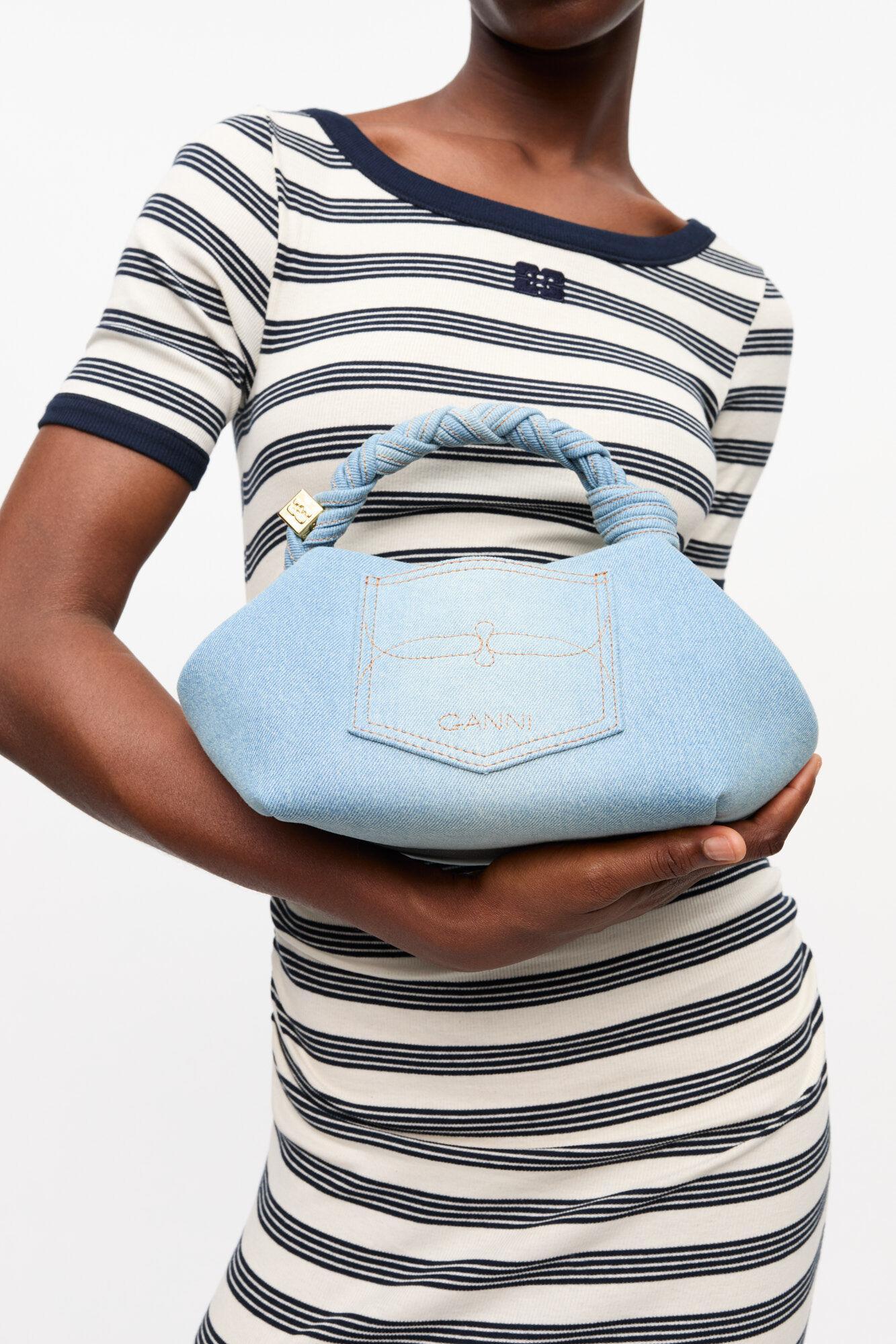 Denim Small GANNI Bou Bag Product Image