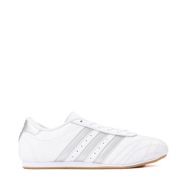Womens adidas Taekwondo Athletic Shoe - Cloud White / Silver Metallic / Gum Product Image