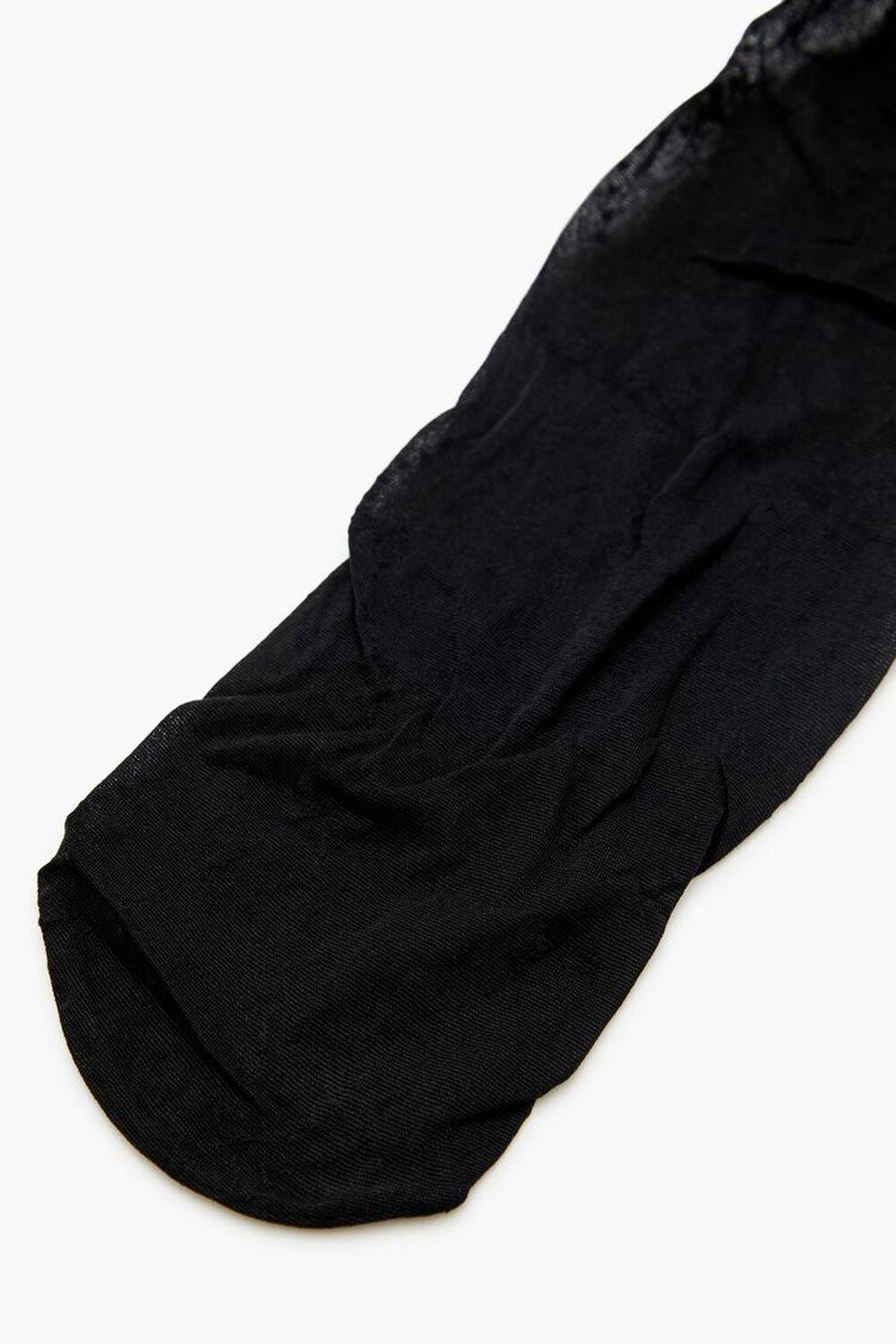 Sheer Lattice Bow Tights | Forever 21 Product Image