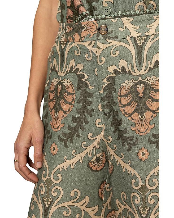 Soft Marine Wide Leg Crop Product Image
