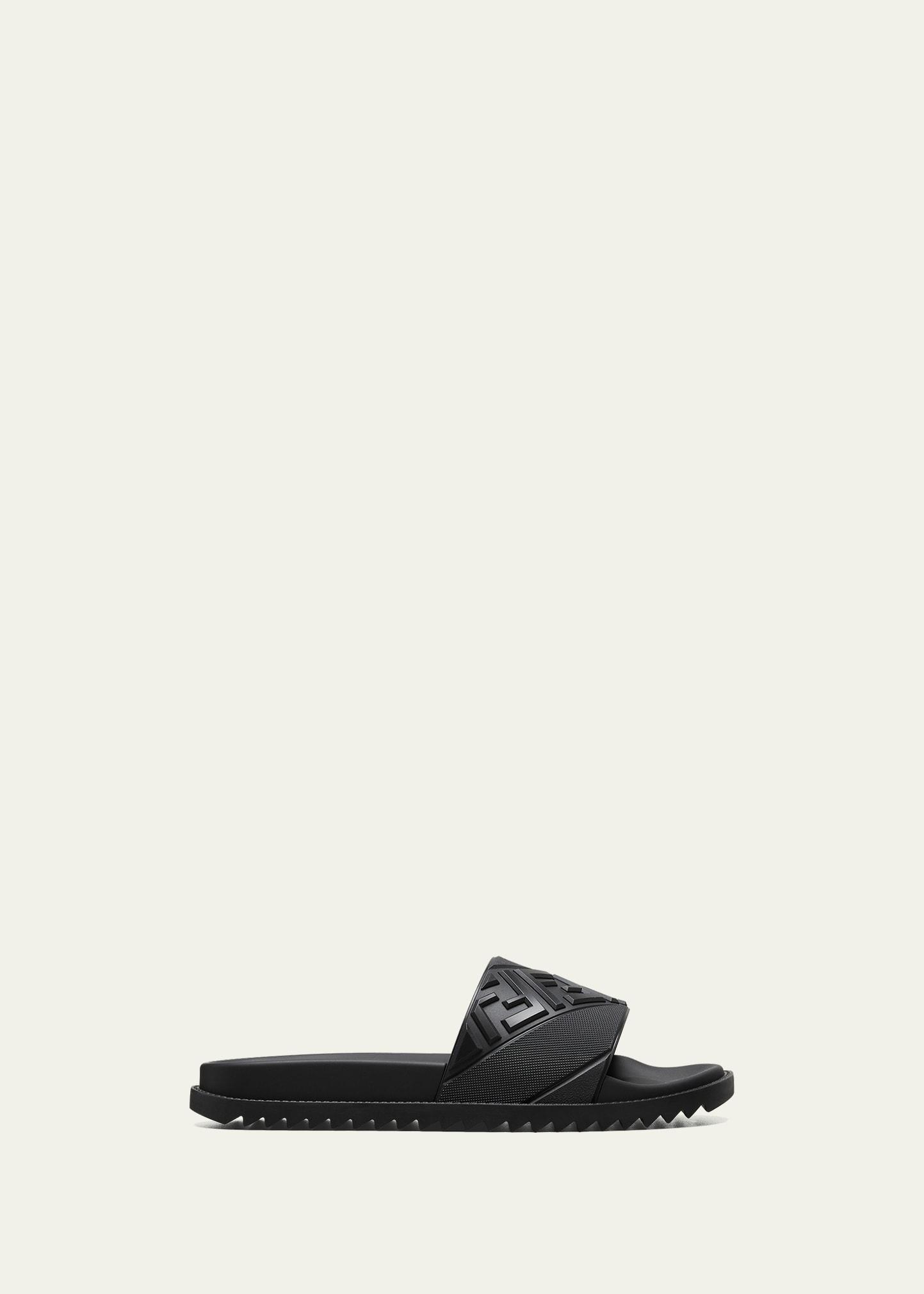 Mens FF Diagonal Logo Print Slides Product Image
