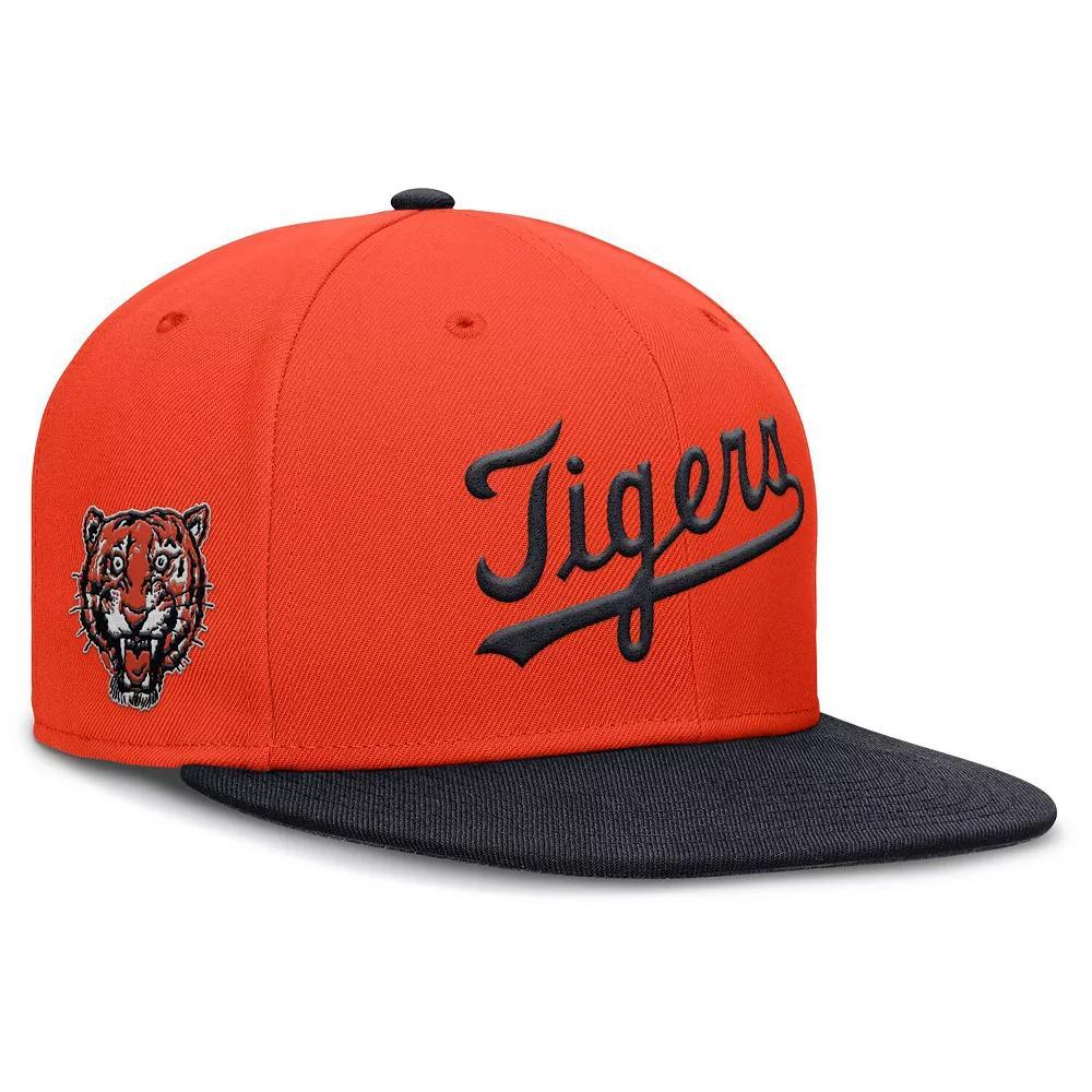 Men's Nike Orange Detroit Tigers True Performance Fitted Hat, Size: 7 5/8 Product Image