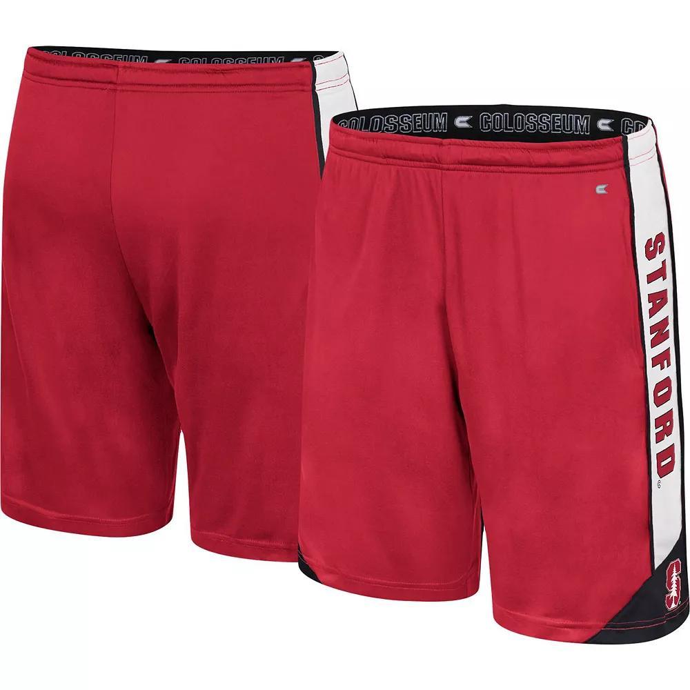 Men's Colosseum Cardinal Stanford Cardinal Haller Shorts, Size: 2XL, Red Product Image