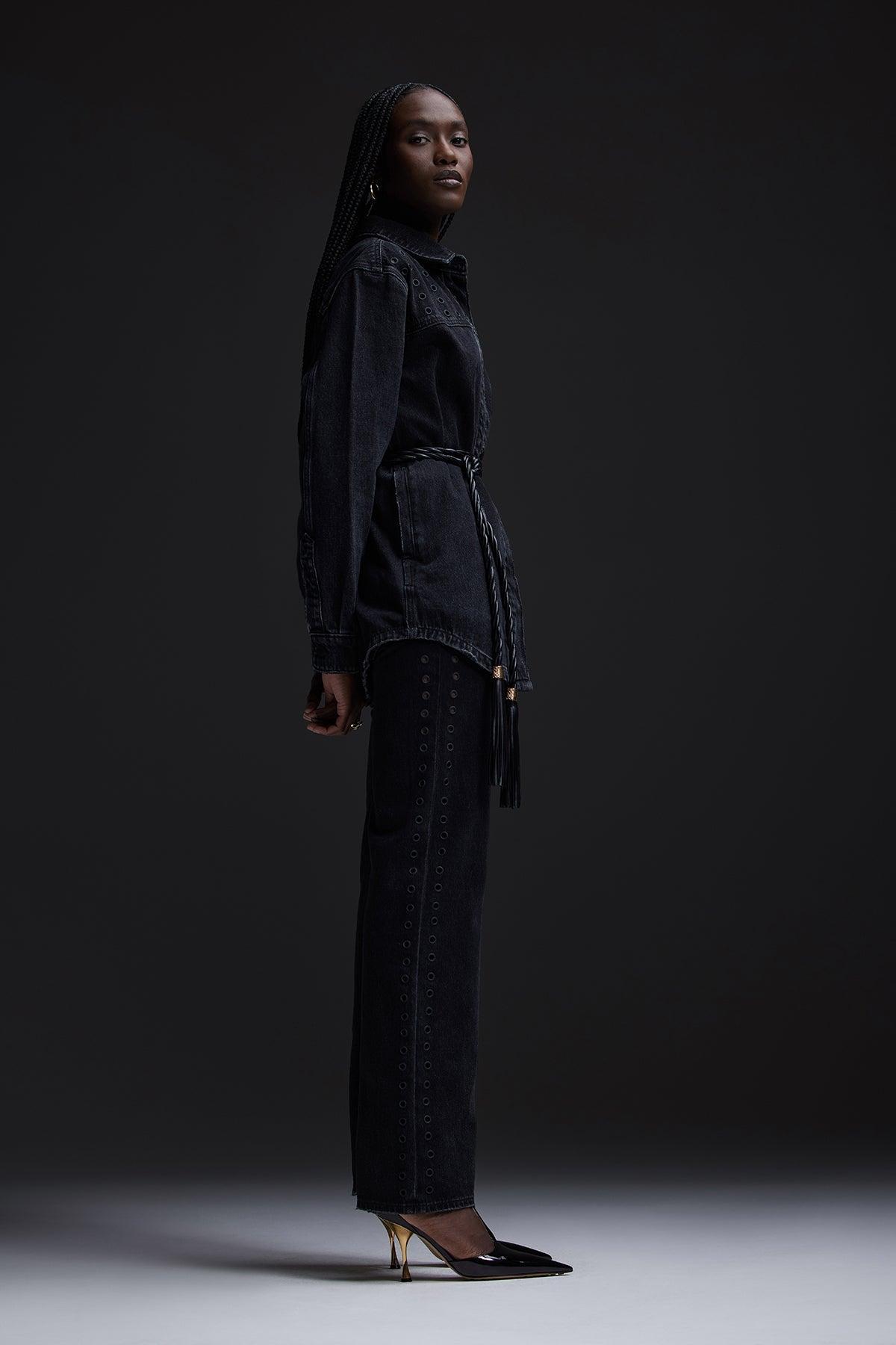Kelli Low-Rise Loose Straight Jean Female Product Image