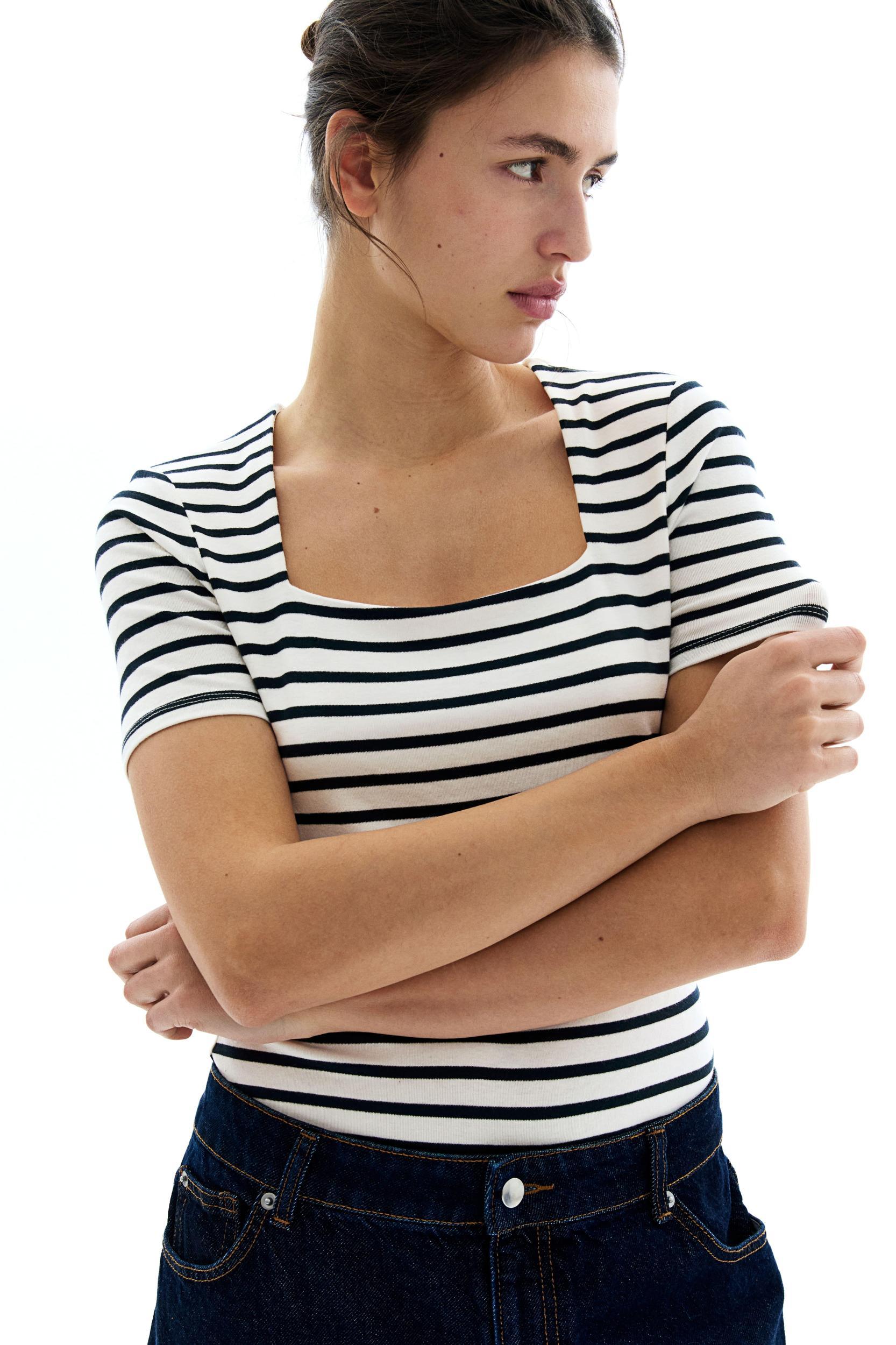 Square-Neck Top Product Image