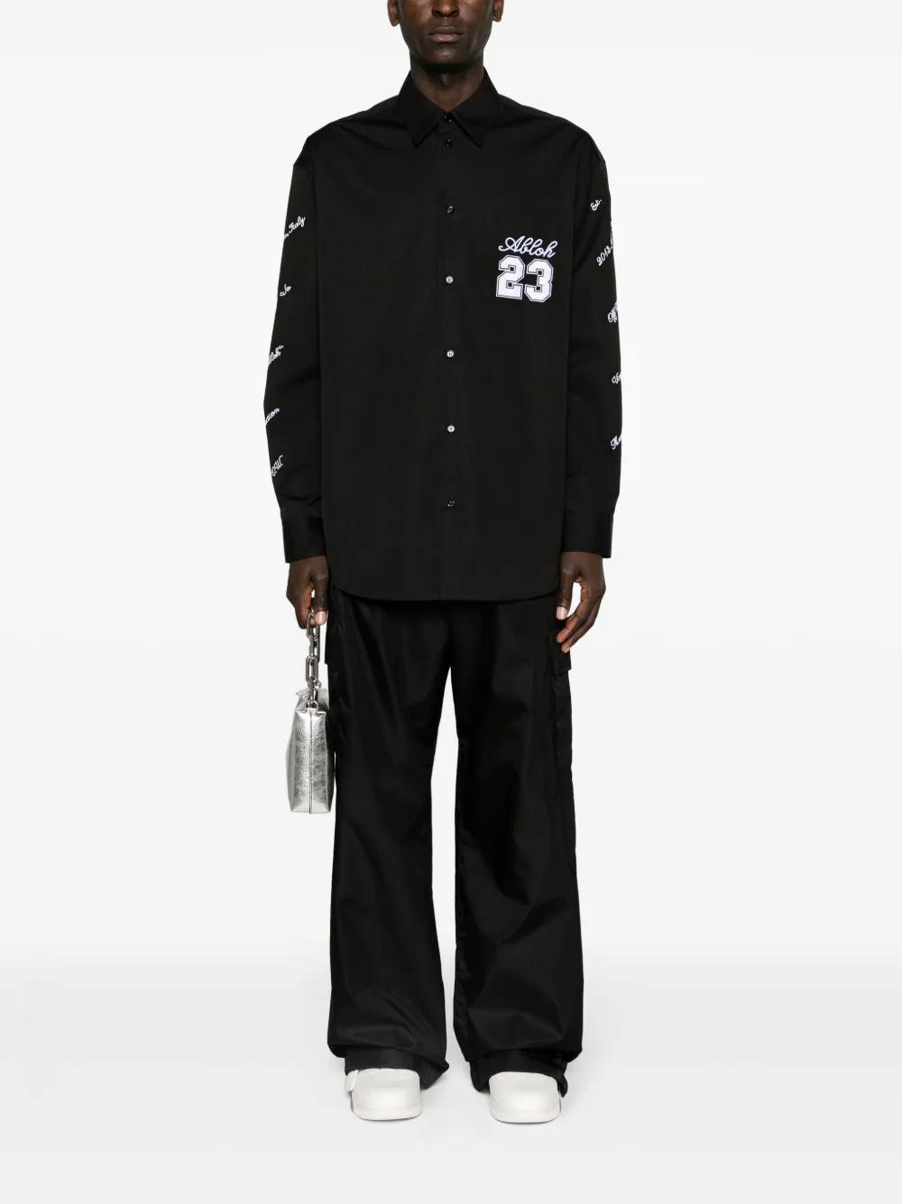 wide-leg cargo trousers Product Image