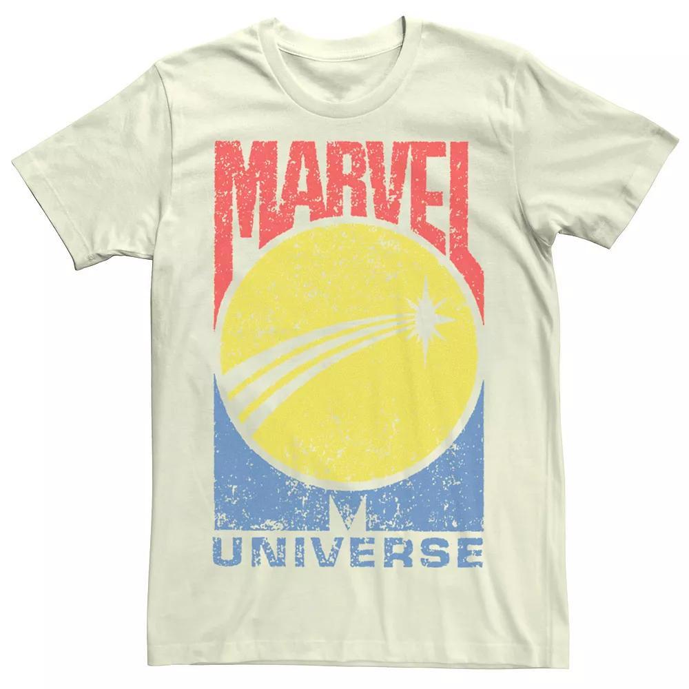 Men's Marvel Universe Planet Logo Graphic Tee, Size: XXL, Athletic Grey Product Image