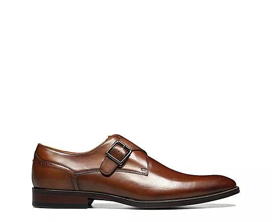 Florsheim Mens Sorrento Plain Toe Single Monk Strap Product Image