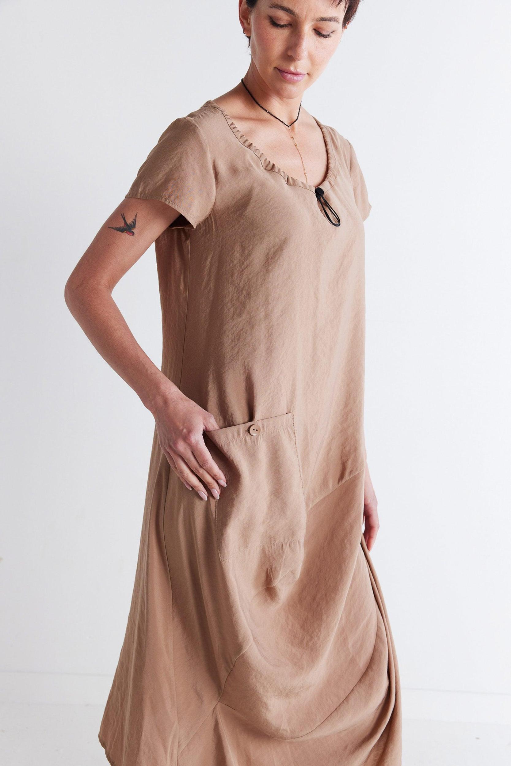 Comfort Zone Asymmetric Dress Product Image