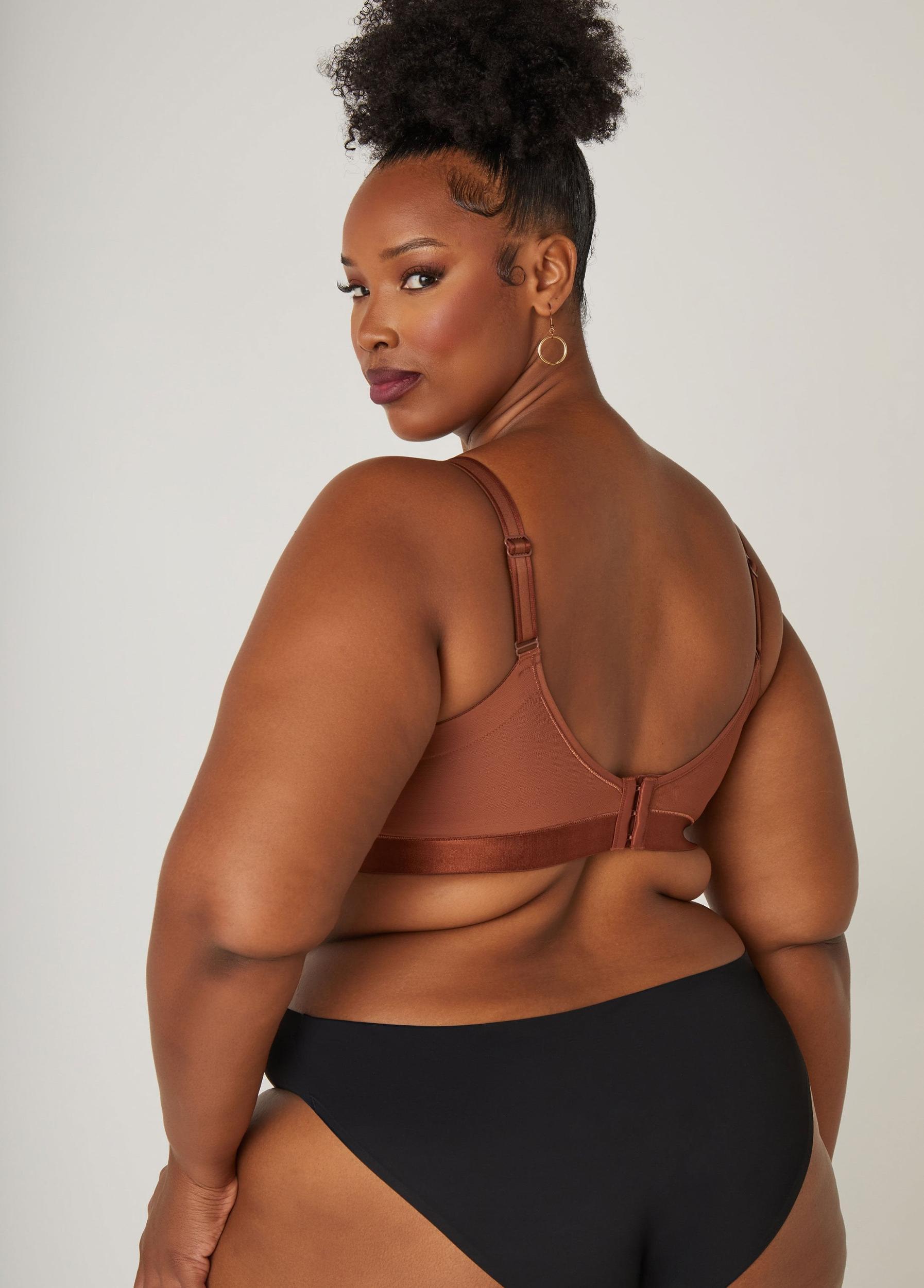 Paneled Side Smoothing Minimizer Bra Product Image