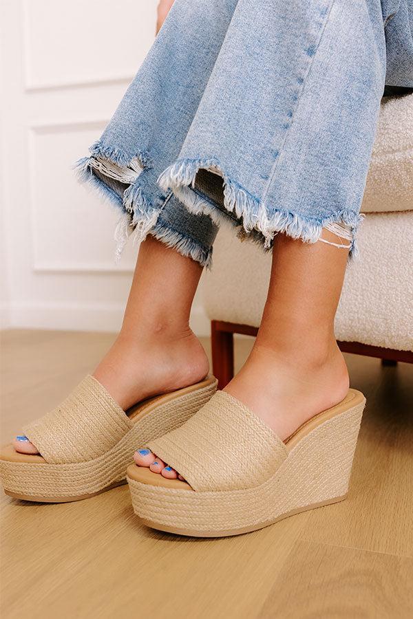 The Mckenna Jute Wedge Product Image