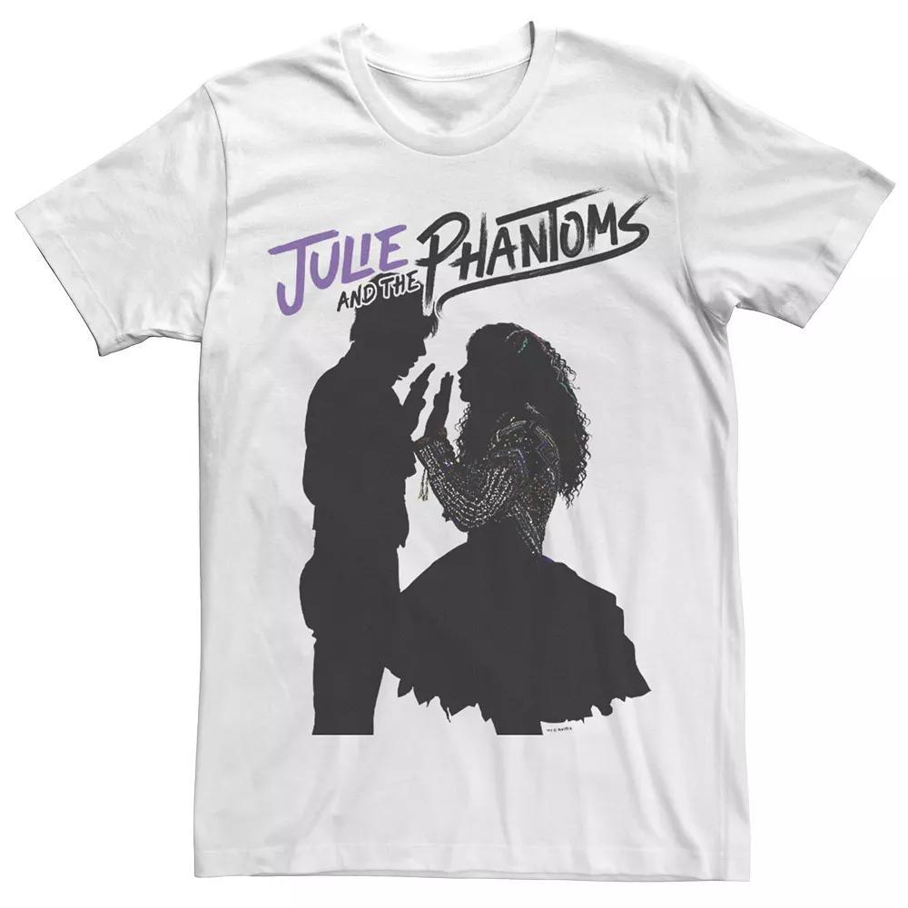 Men's Julie And The Phantoms Silhouettes Tee, Size: Medium, White Product Image