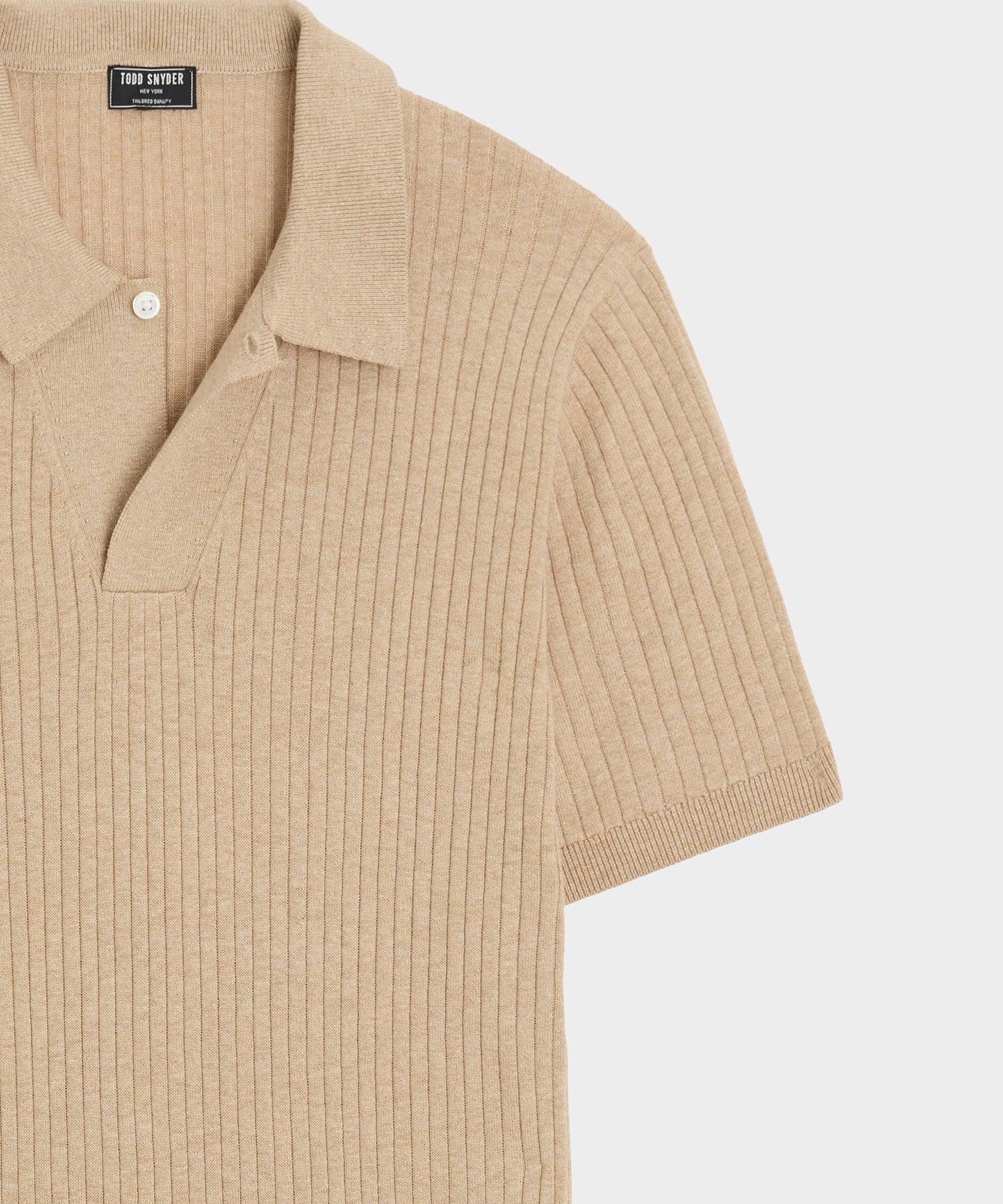 Cotton-Cashmere Sweater Polo Product Image