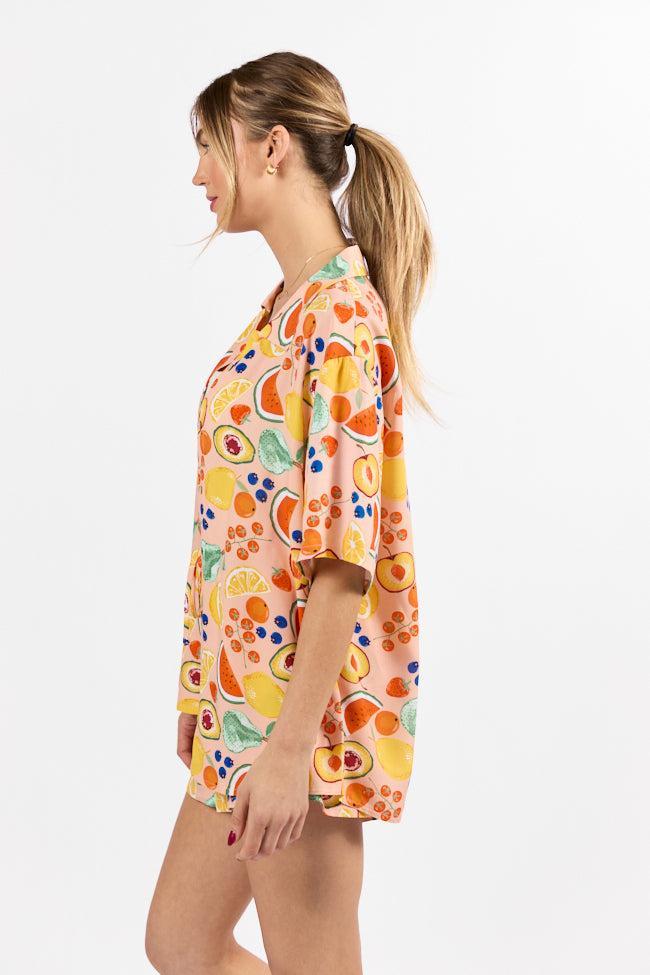 Home Grown Fruit Icon Print Two Piece Set SALE Product Image