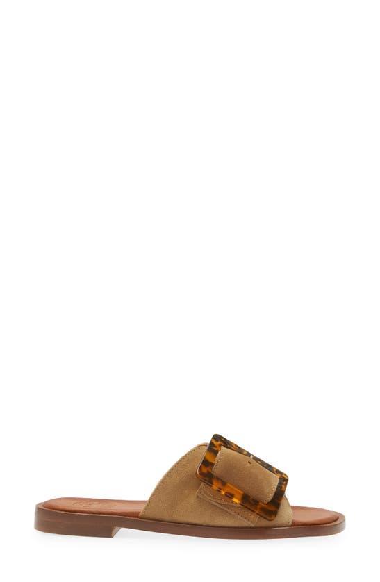 PENELOPE CHILVERS Biarritz Buckle Sandal In Camel Product Image