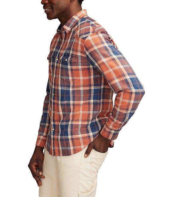 Lucky Brand Masa Long Sleeve Plaid Woven Western Shirt Product Image