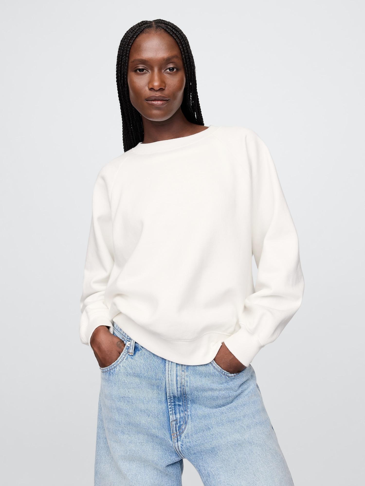 VintageSoft Raglan Sweatshirt Product Image