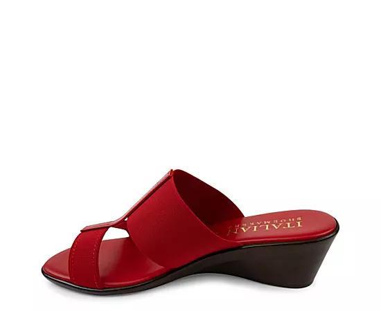 Italian Shoemakers Sadey Womens Wedge Sandals Product Image