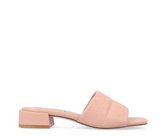Journee Elidia Womens Block Heel Sandals Product Image