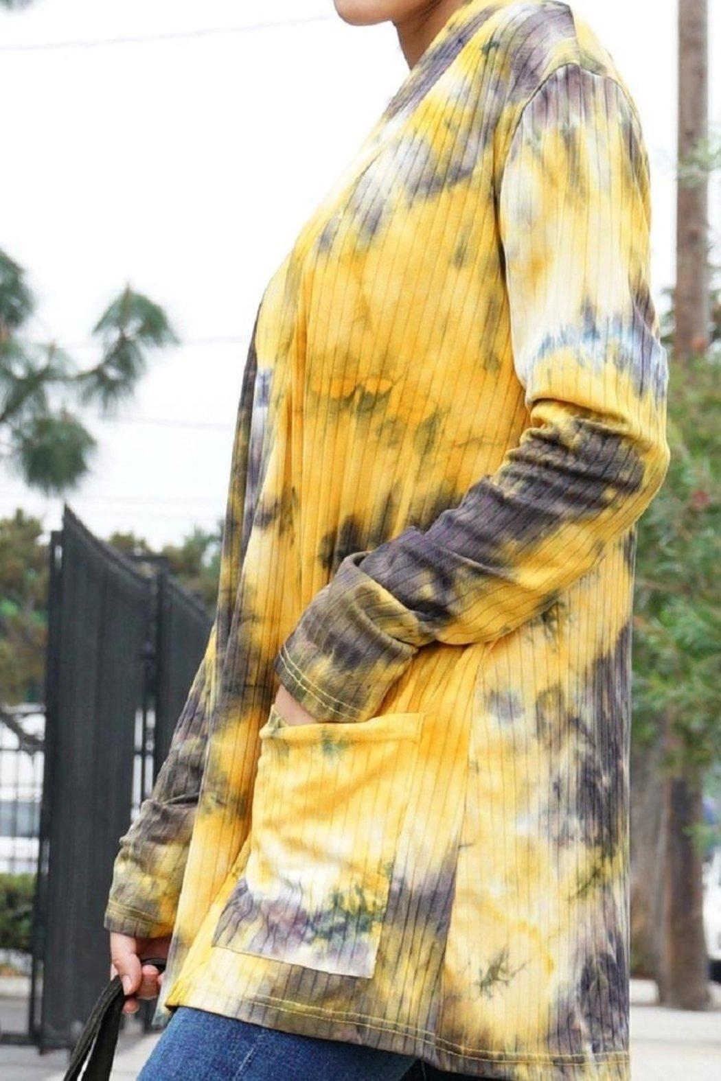 Tie Dye Cardigan Product Image