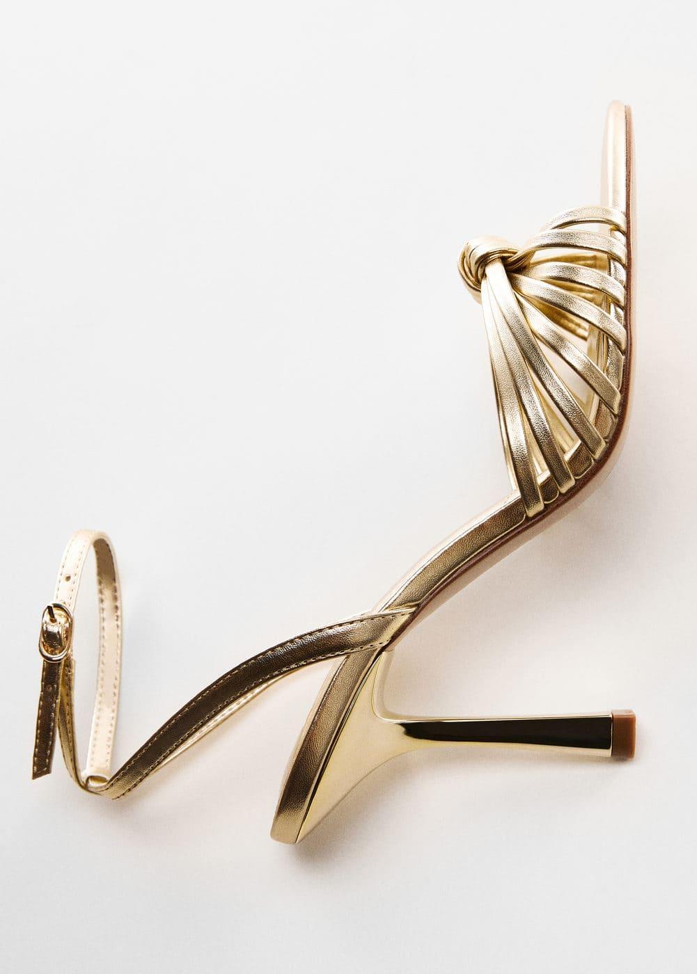 Mango Womens Strappy Heeled Sandals Product Image