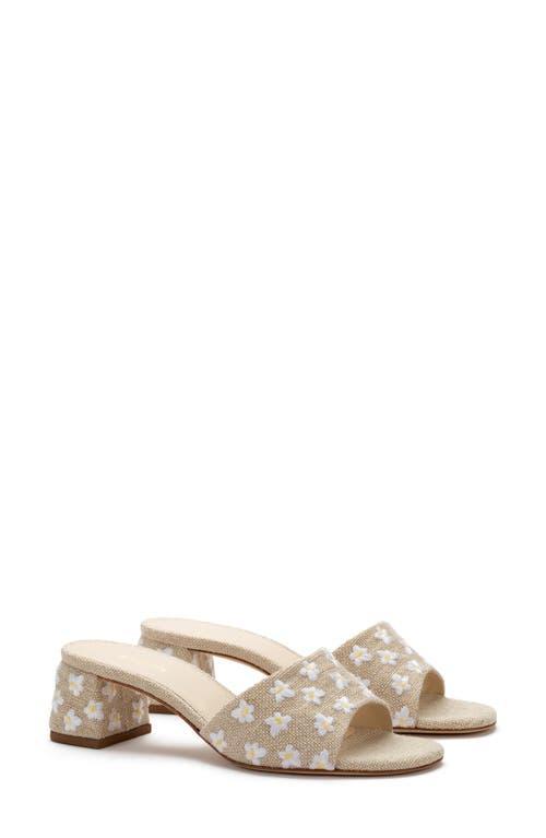 Larroud Brigitte Block Heel Sandals Raw 5.5 Product Image