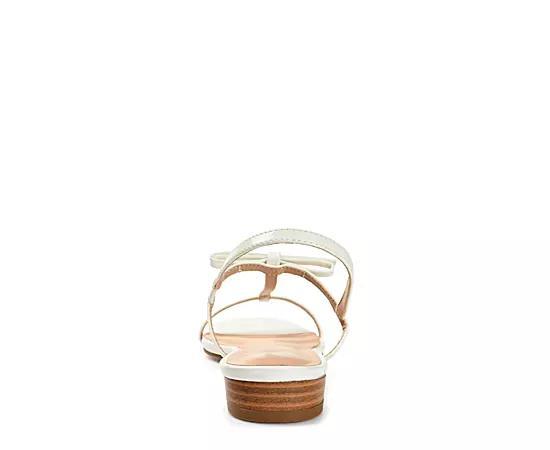 Journee Zaidda Women's T-Strap Sandals, Size: 12, White Product Image