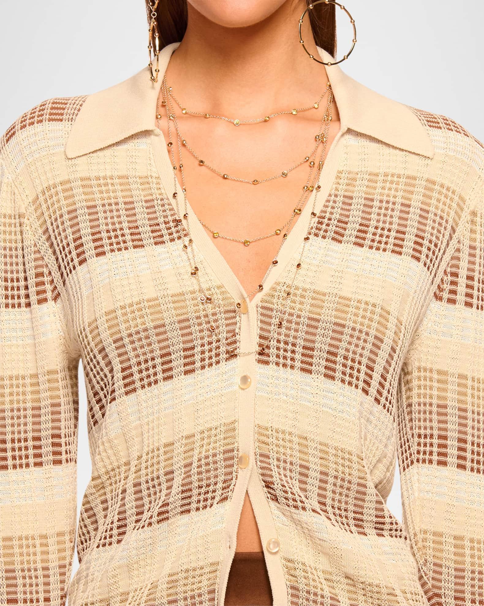 Ivana Plaid Cardigan Product Image