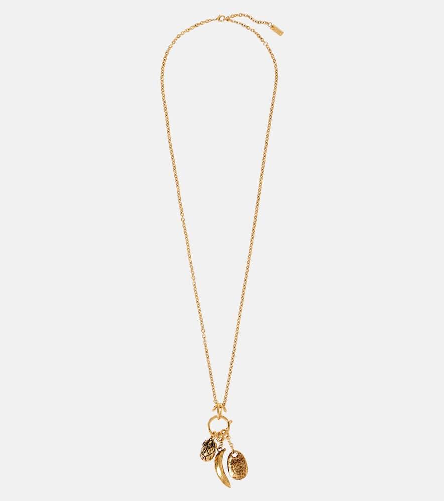 CHLOÉ Charms Necklace In Metallic Product Image