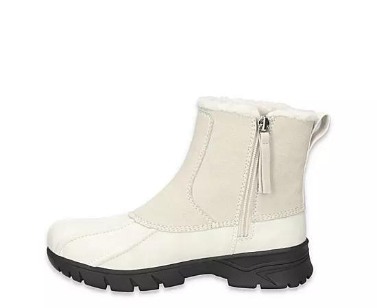 Easy Street Yuka Easy Works Women's Slip Resistant Waterproof Boots, Size: 6 Wide, Winter White Product Image