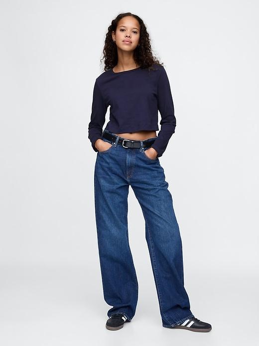 Organic Cotton VintageSoft Cropped T-Shirt Product Image