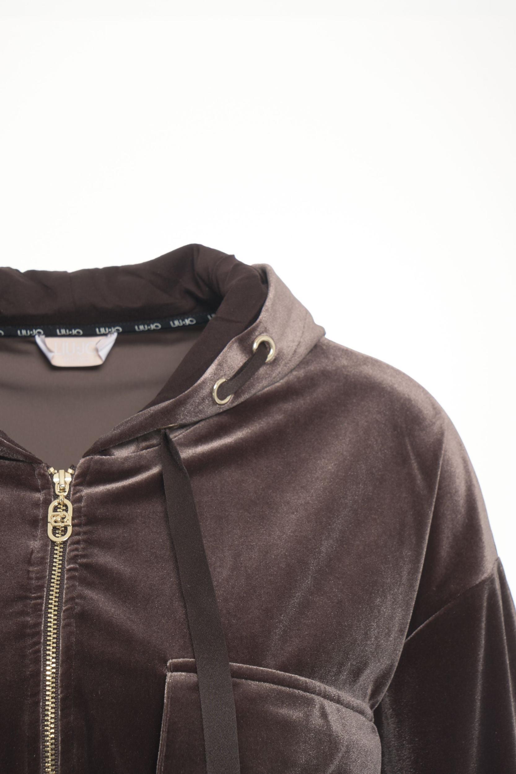 Velvet hoodie Product Image